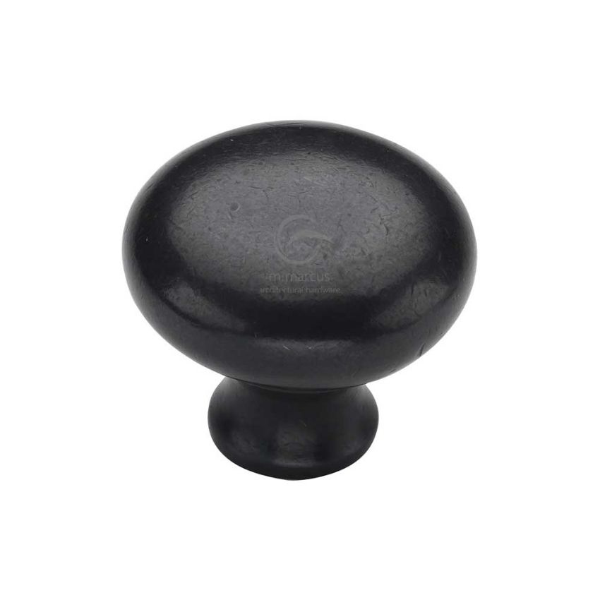 Picture of Rustic Dark Bronze Round Cabinet Knob - RDB117