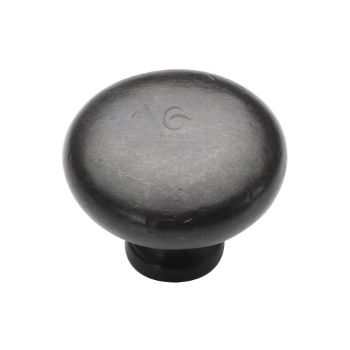 Picture of Rustic Dark Bronze Round Cabinet Knob - RDB117