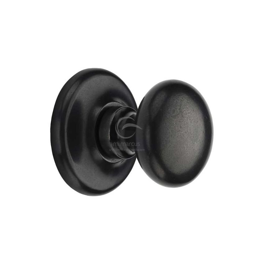 Picture of Rustic Bronze Round Centre Door Knob 3"- RDB901