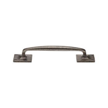 Picture of Rustic Pewter Door Pull Handle Cranked- RPW1150