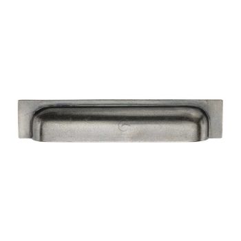 Picture of Rustic Pewter Military Cabinet Drawer Pull - RPW1720