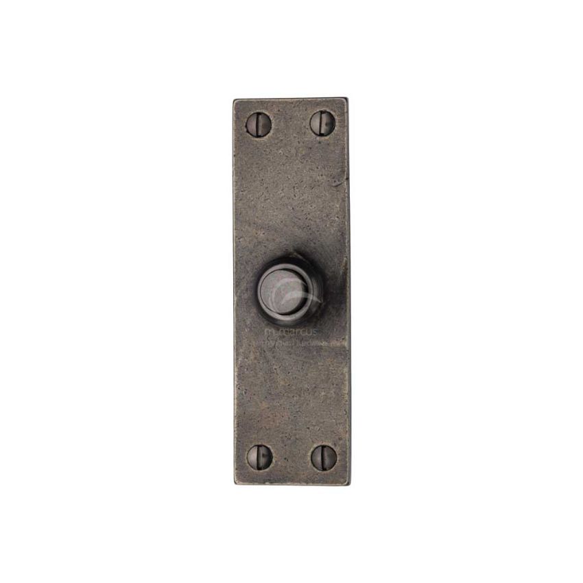 Picture of Rustic Pewter Bell Push 4" x 1.25 - RPW348