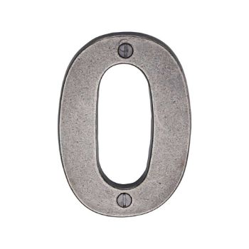 Picture of Rustic Pewter Numerals- RPW351