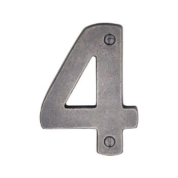 Picture of Rustic Pewter Numerals- RPW351