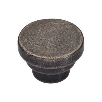 Picture of Rustic Pewter Round Stepped Cabinet Knob - RPW3624