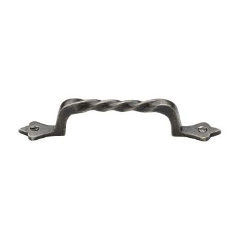 Picture of Rustic Pewter Twist Design Cabinet Pull Handle - RPW370