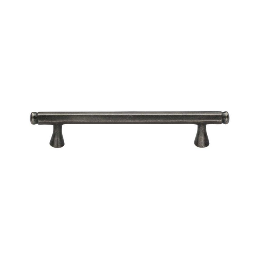 Picture of Rustic Pewter Hexagon Handle - RPW371