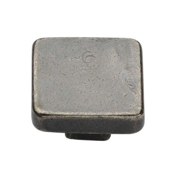 Picture of Rustic Pewter Square Cabinet Knob - RPW3674