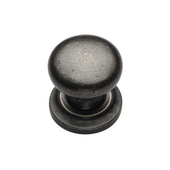 Picture of Rustic Pewter Round Cabinet Knob - RPW613