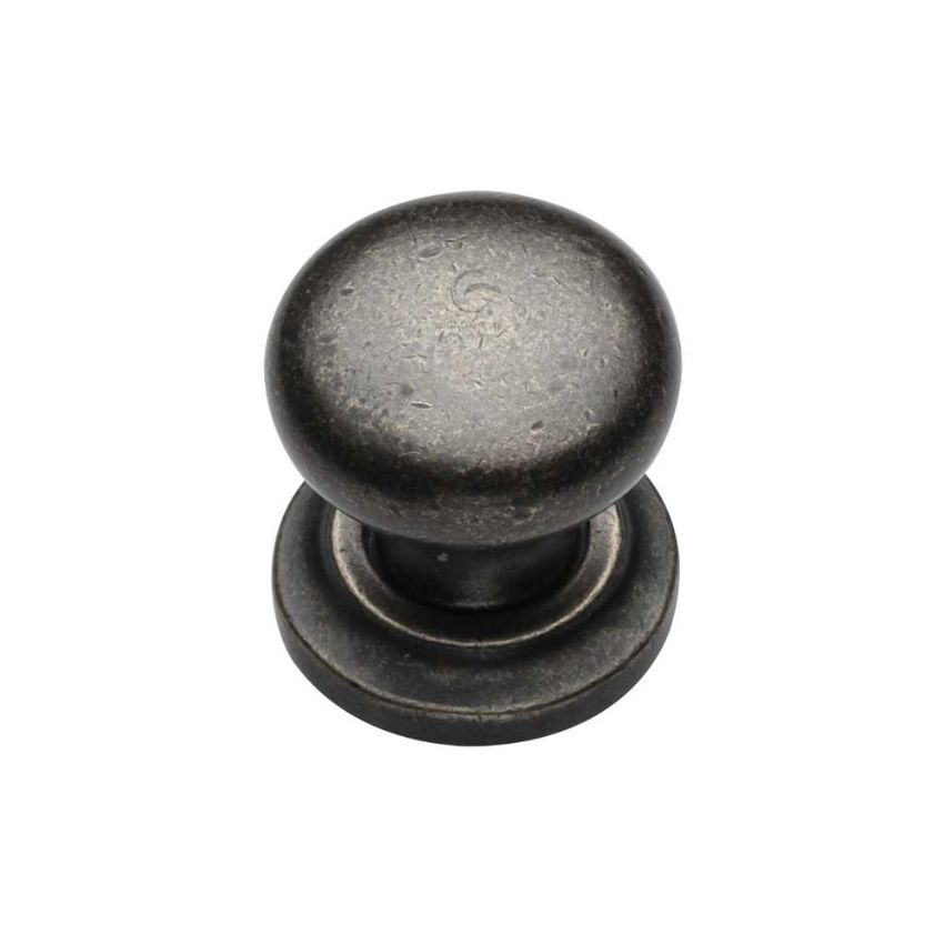 Picture of Rustic Pewter Round Cabinet Knob - RPW613