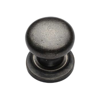 Picture of Rustic Pewter Round Cabinet Knob - RPW613