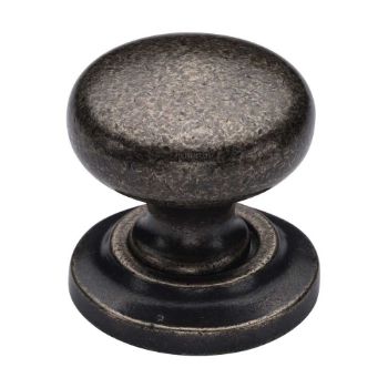 Picture of Rustic Pewter Round Cabinet Knob - RPW613