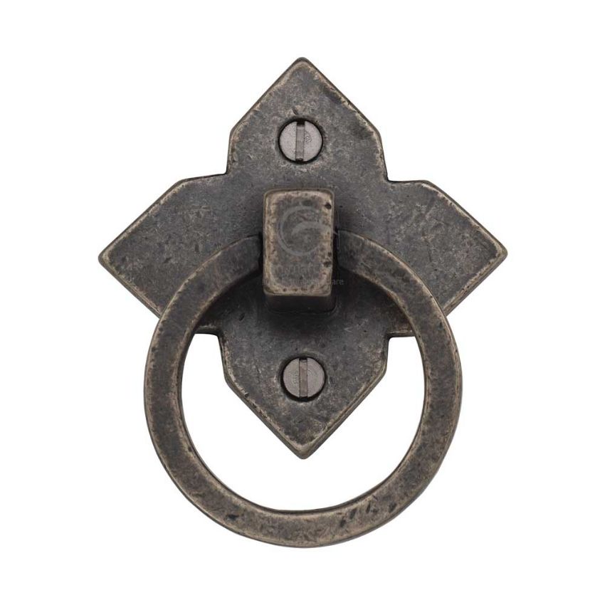 Picture of Rustic Pewter Drop Pull- RPW6389