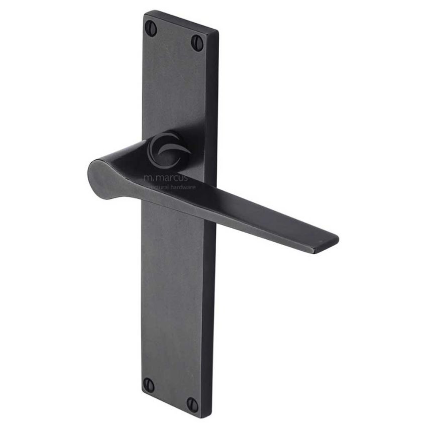 Picture of Rustic Bronze Latch Door Handle Gio Design- RDB41810