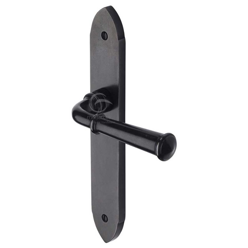 Picture of Rustic Bronze Latch Door Handle Hadley Design- RDB4710