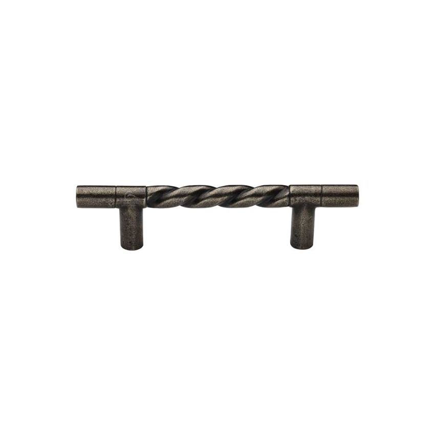Picture of Rustic Pewter Door Pull Rope Design- RPW349