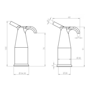 V1116 Technical Drawing