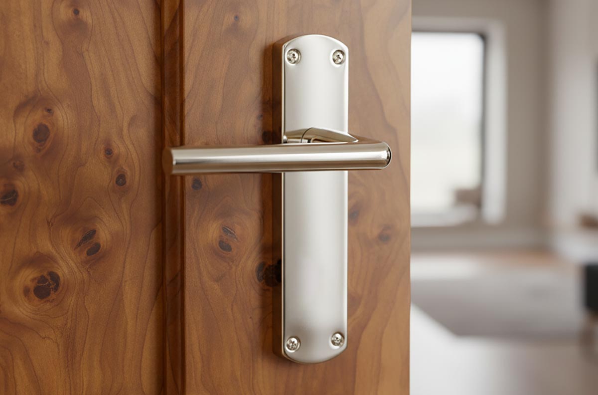 Category Door Handles on a Backplate