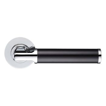 Picture of Milan Black Door Handles - Zpz030Cpmb