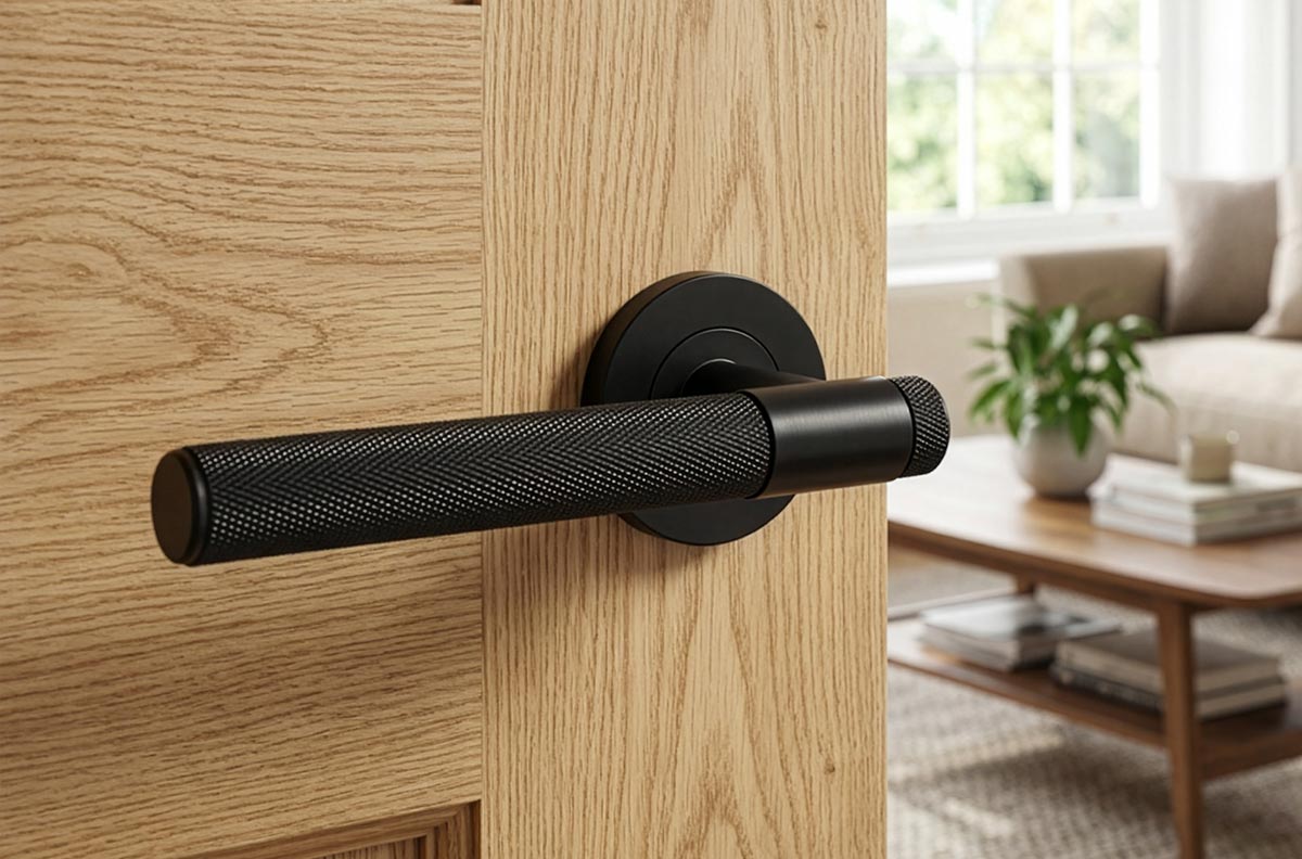 Category Door Handles on a Rose