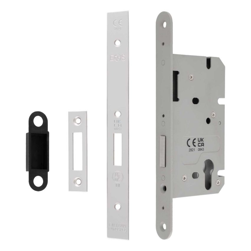 Picture of Easi-T Din Euro Profile Deadlock Polished Stainless Steel- DLS0060EPBSS