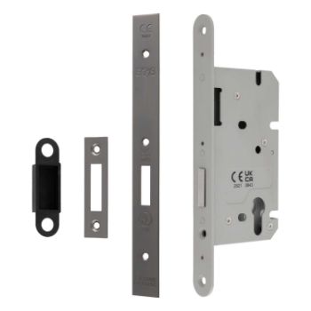 Picture of Easi-T Din Euro Profile Deadlock Matt Bronze- DLS0060EPMBRZ