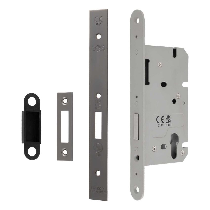 Picture of Easi-T Din Euro Profile Deadlock Matt Bronze- DLS0060EPMBRZ