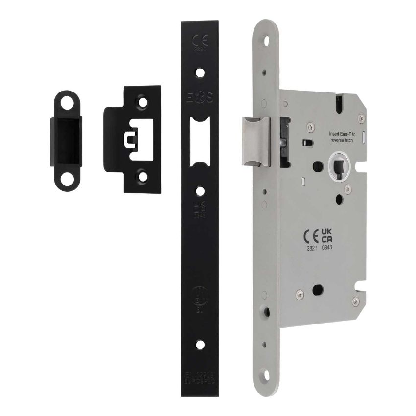 Picture of Easi-T Architectural Din Latch In Matt Black- DLS0060LMB