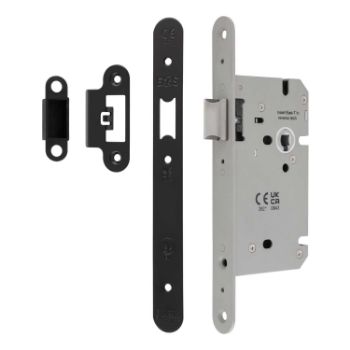 Picture of Easi-T Architectural Din Latch In Matt Black- DLS0060LMB