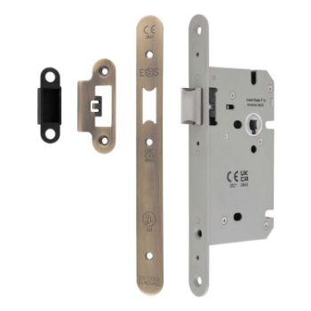 Picture of Easi-T Architectural Din Latch In Antique Brass- DLS0060LAB