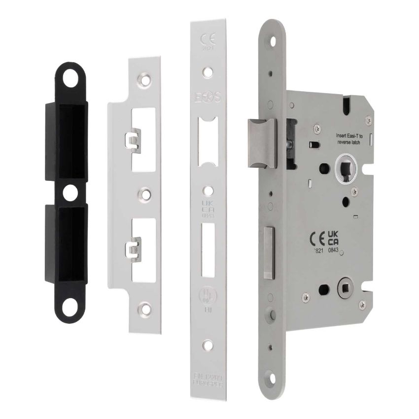 Picture of Easi-T Din Bathroom Lock in Polished Stainless Steel - DLS7860WCBSS