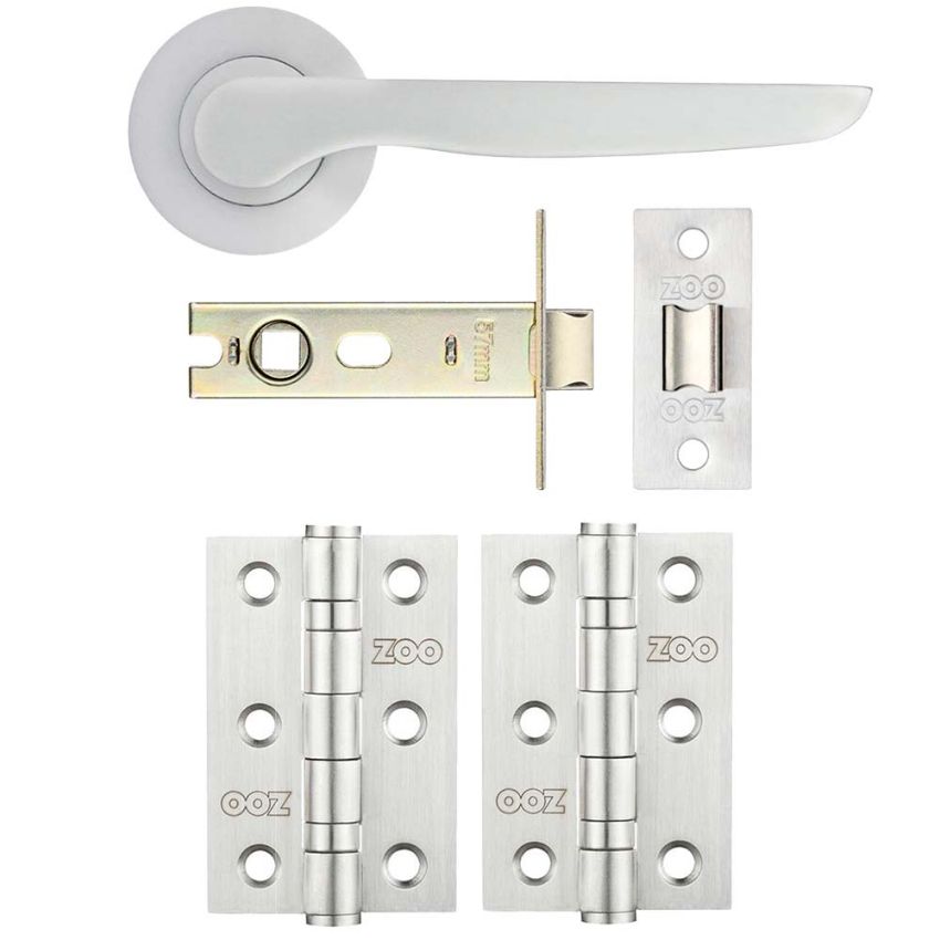 Picture of Vigo Latch Door Handle Pack - ZPA080-SCLT