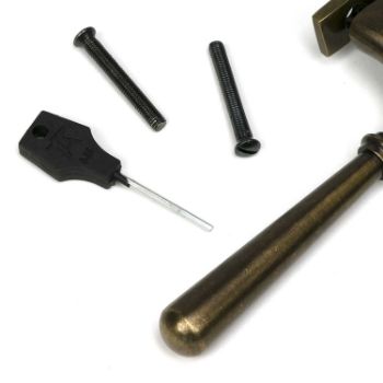 Picture of Burnished Brass Hammered Newbury Espag - RH - 52286