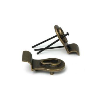 Picture of Burnished Brass Euro Door Pull - 52164