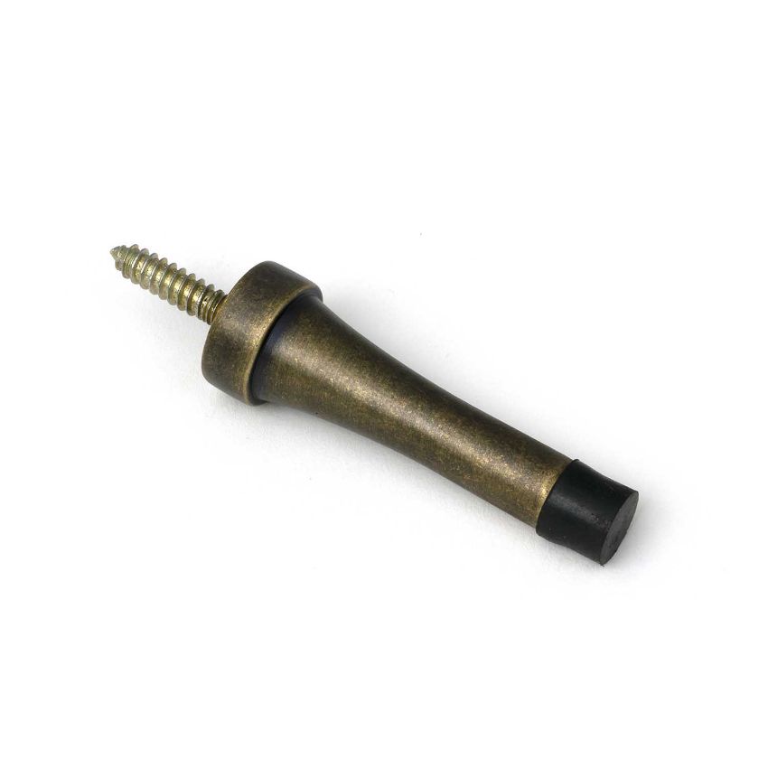 Picture of Projection Door Stop In Burnished Brass- 52470