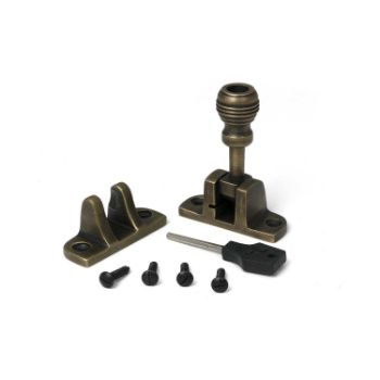 Picture of Prestbury Brighton Fastener Radiused In Burnished Brass- 52342