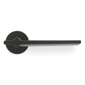 Picture of Valli Yabu Pushelberg Lever on Round Rosette - Anthracite - H378ANT