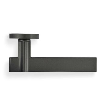Picture of Valli Yabu Pushelberg Lever on Round Rosette - Anthracite - H378ANT
