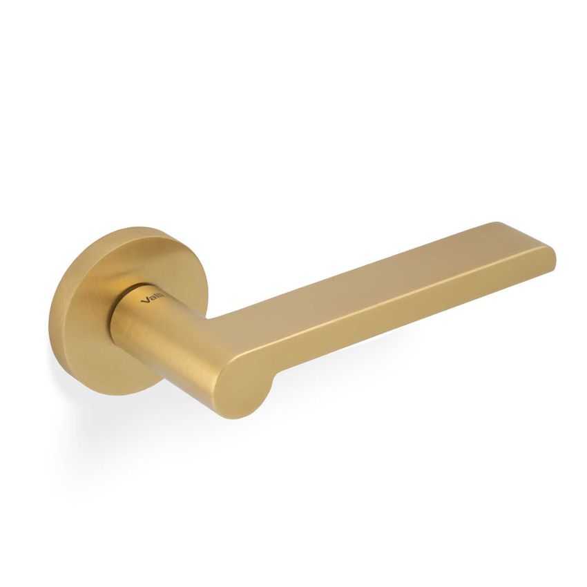 Picture of Valli W.W Lever on Round Rosette - Satin Brass PVD - H1054SBPVD