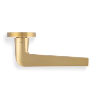 Picture of Valli David Chipperfield Lever on Round Rosette - Satin Brass PVD - H348SBPVD