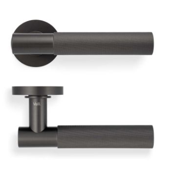 Picture of Valli Antonio Citterio Lever on Round Rosette (Zigrinato) - Dark Bronze PVD - H379EDPVD