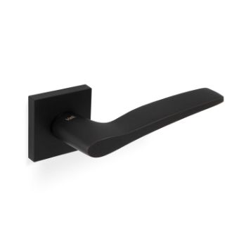 Picture of Valli Otello Lever on Square Rosette - Matt Black PVD - H1018SQMBPVD