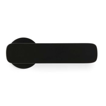 Picture of Valli Giasone Lever on Round Rosette - Matt Black PVD - H1050MBPVD