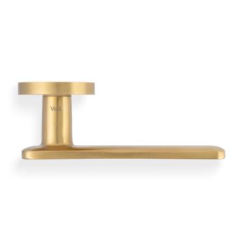 Picture of Valli Giasone Lever on Round Rosette - Satin Brass PVD - H1050SBPVD