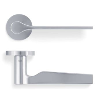 Picture of Valli Carmen Lever on Round Rosette - Polished Chrome PVD - H1062PCPVD