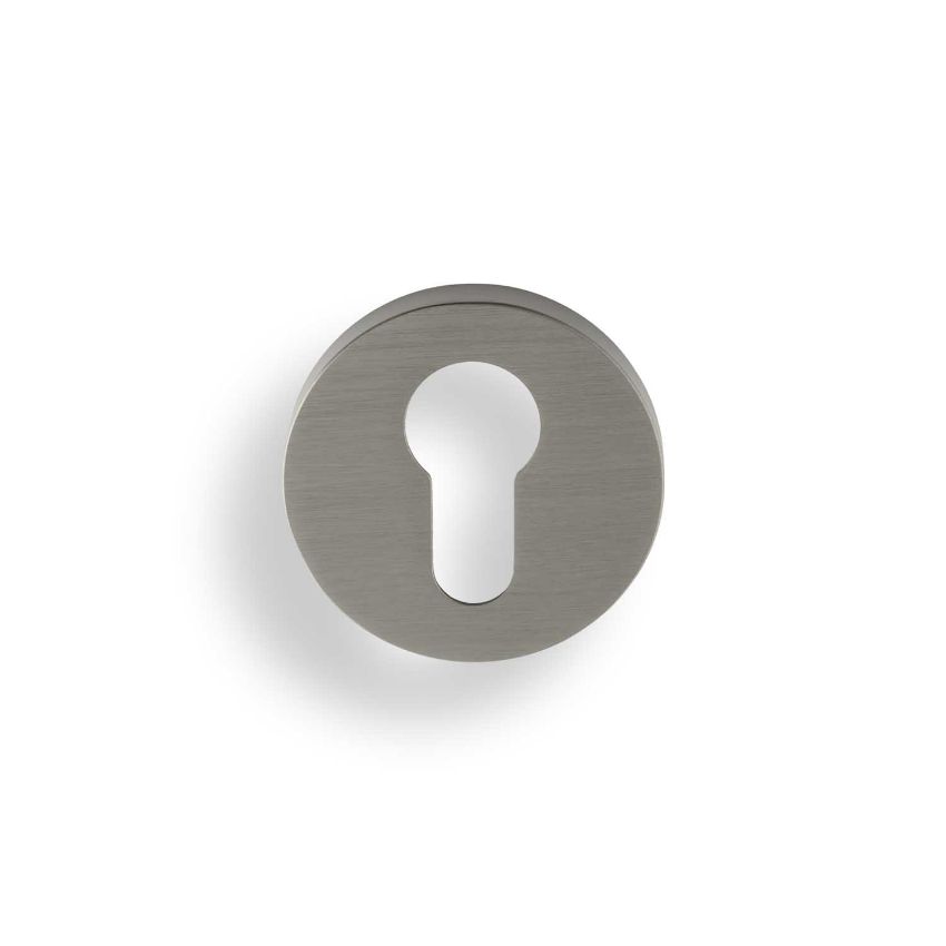 Picture of Valli Euro Profile Push-on Round Rosette Escutcheon - Satin Nickel PVD - K1101SNPVD