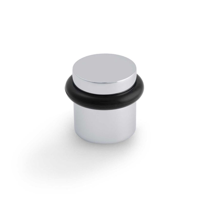 Picture of Valli 38 x 35mm - Floor Mounted Plain Doorstop - Concealed Fix - Polished Chrome PVD - K1300PCPVD