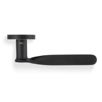 Picture of Valli Perkins&Will Lever on Round Rosette - Matt Black PVD - H383MBPVD