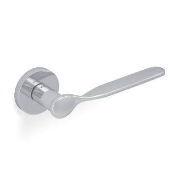 Picture of Valli Perkins&Will Lever on Round Rosette - Polished Chrome PVD - H383PCPVD