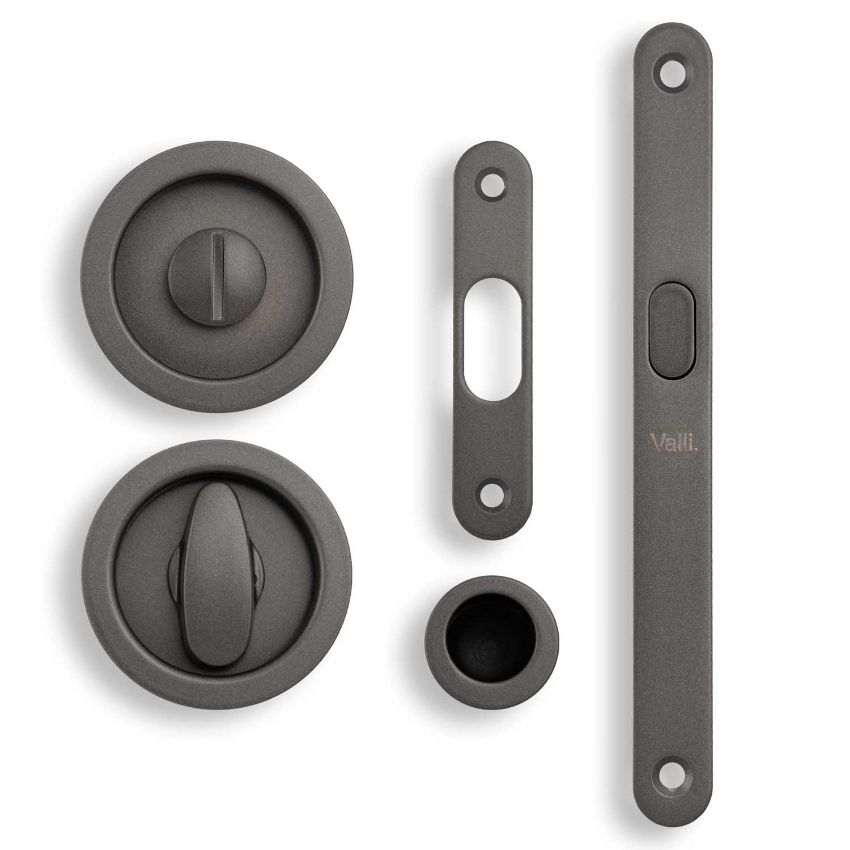 Picture of Valli Radius Sliding Door Set - Anthracite - K1500ANT